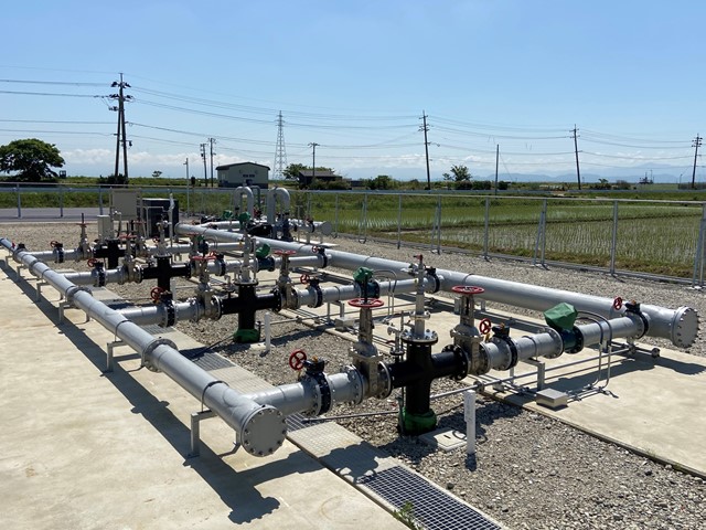 2021年、稼働開始した圧入6基地